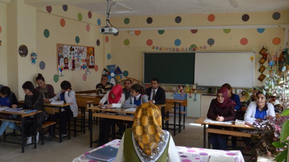 İlçe Milli Eğitim Müdürümüz Şehmus POLAT Ahmet Toprak Çok Programlı Anadolu Lisesinde  